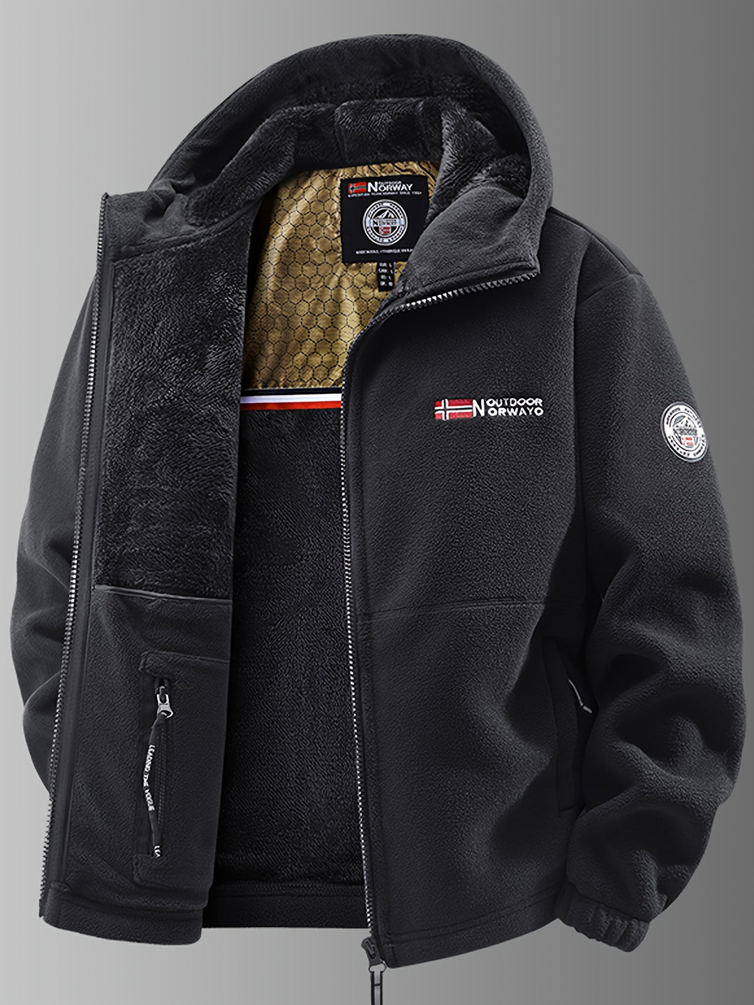 Norvik™ | Thermal Fleece Winter Jacket