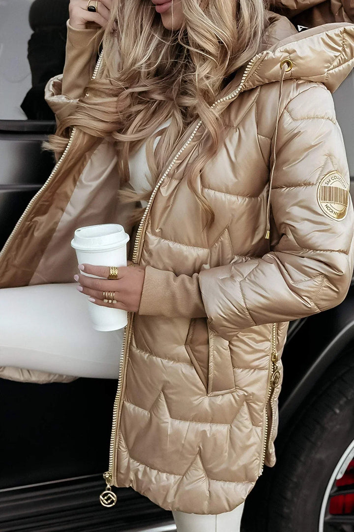 Aurora Luxe™ | Elegant Padded Winter Coat