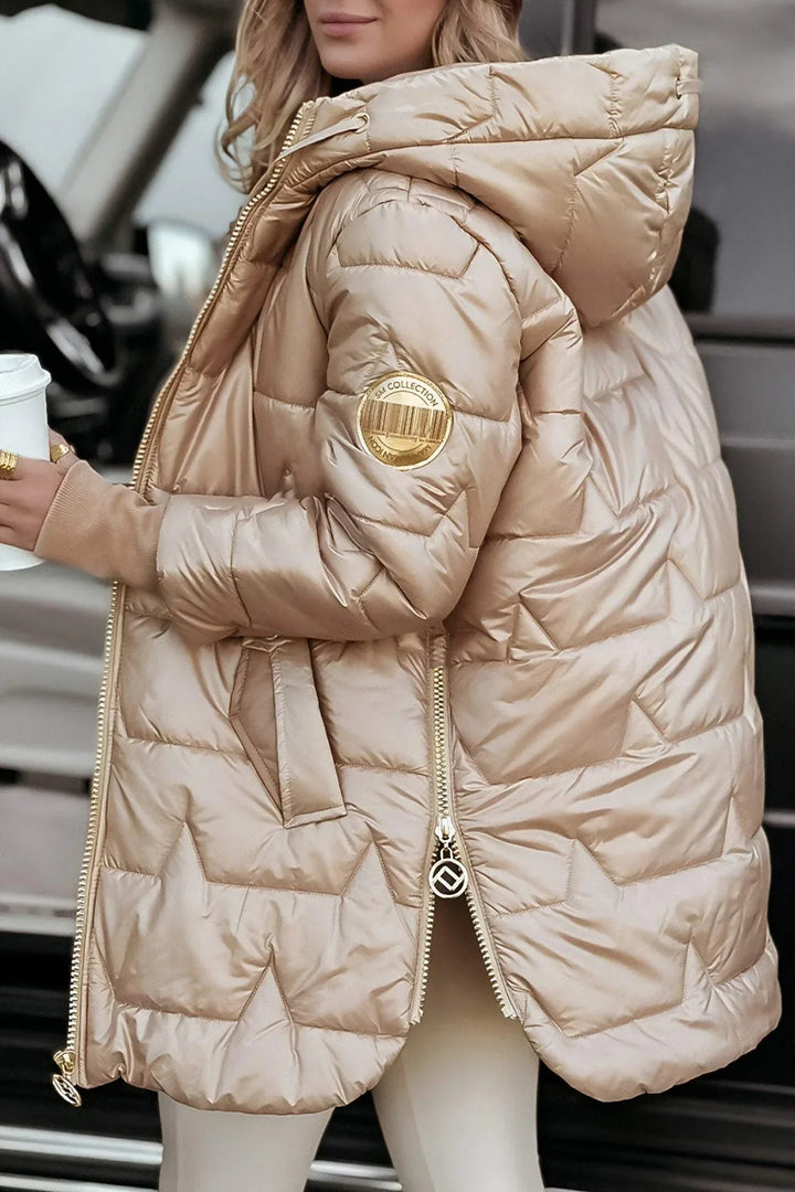 Aurora Luxe™ | Elegant Padded Winter Coat