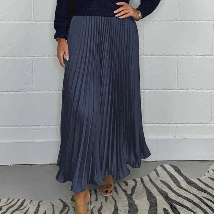 Amélia Luxe™ | Pleated Knit Dress