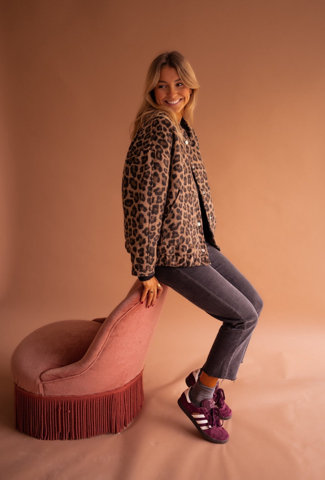 Savannah™ | Chic Leopard Print Jacket
