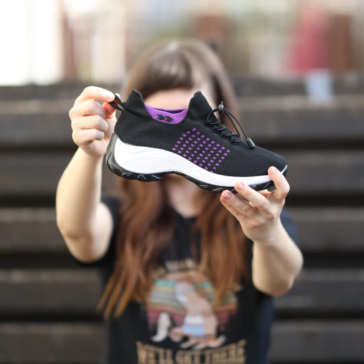 The OrthoEase™ | Women’s Pain-Relief Comfort Trainers