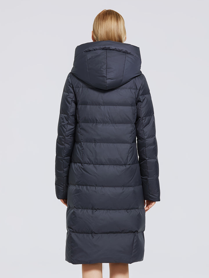 Valencia Luxe™ | Elegant Long Puffer Coat