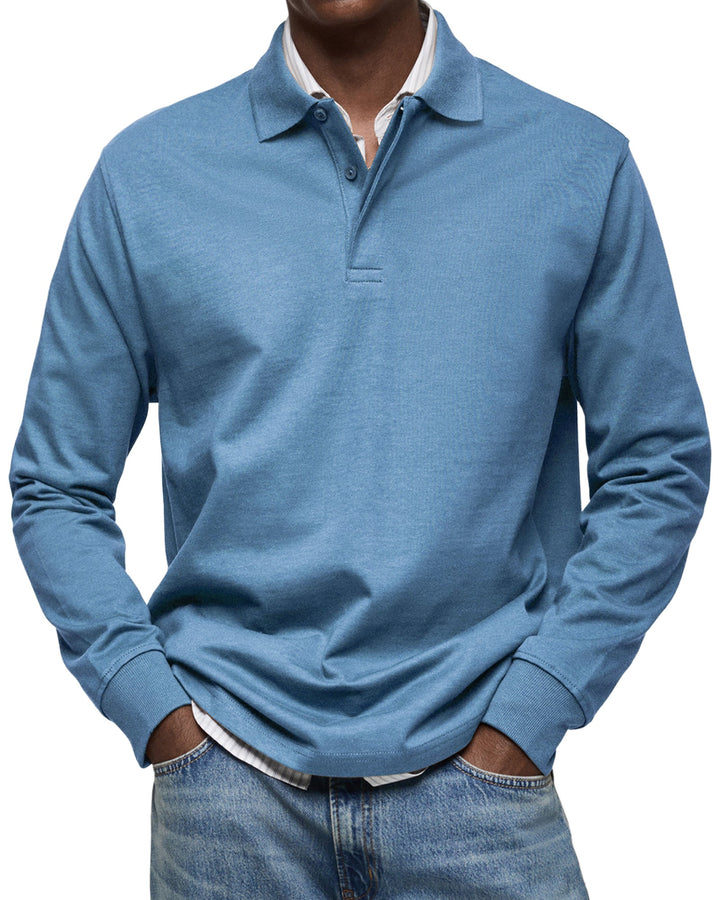 Cavendish™ | Timeless Long Sleeve Polo