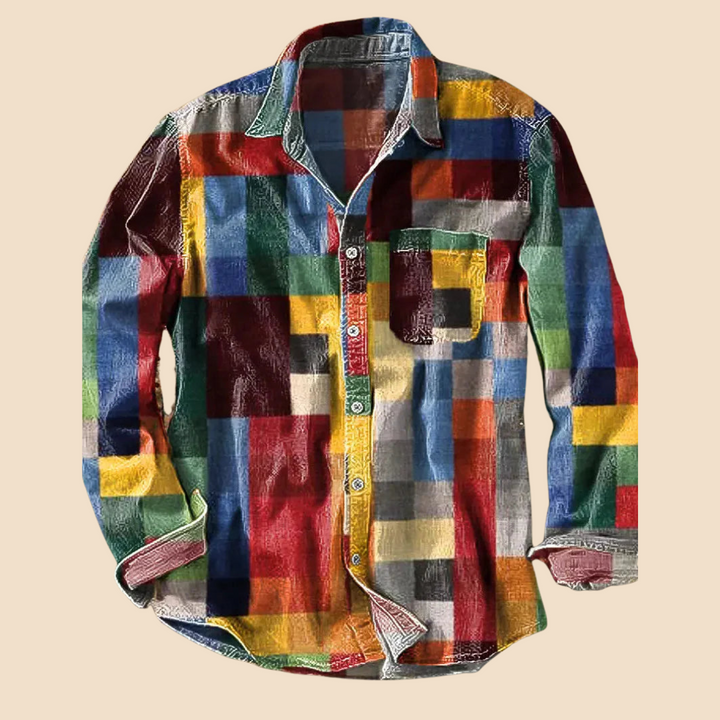 Remi™ | Vintage Patchwork Shirt