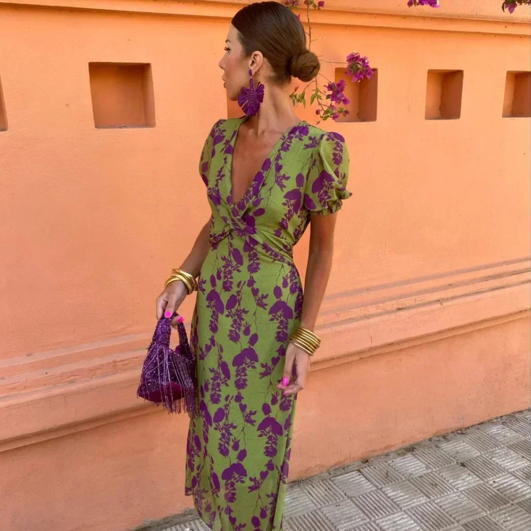 The Florence™ | Verdant Bloom Dress
