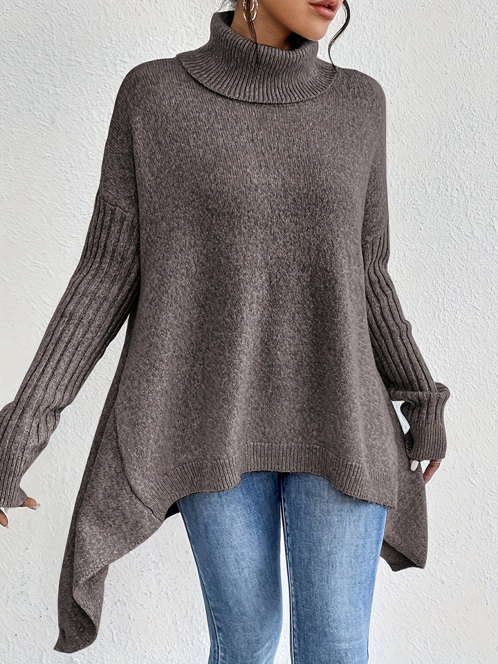 Lynora Luxe™ | Oversized Turtleneck Jumper