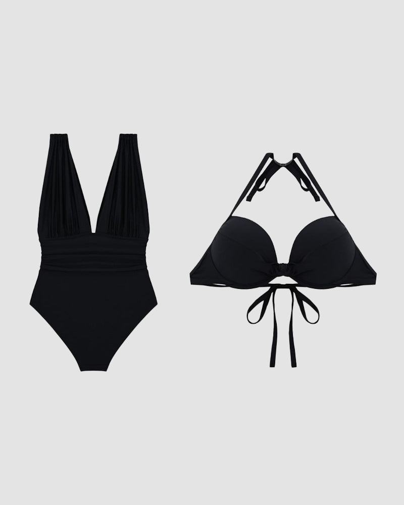 Serena Sculpt™ | V-Neck Shaping Swimsuit