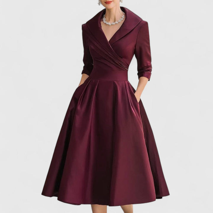 Marley Quinn™ | Elegant Midi Dress