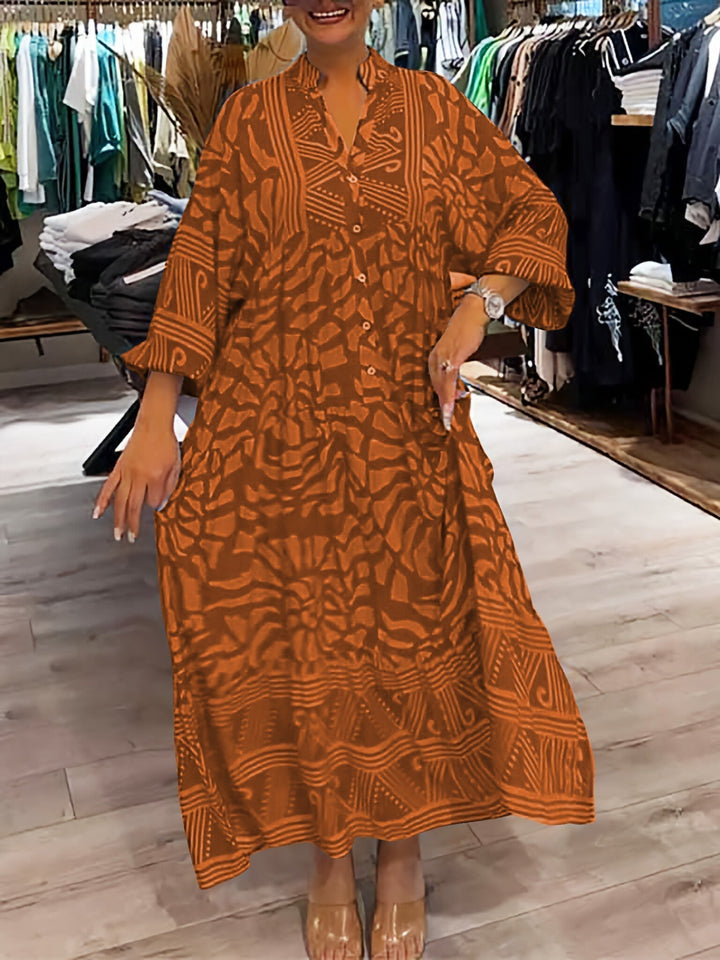 The Saffron Muse™ | Relaxed Boho Maxi