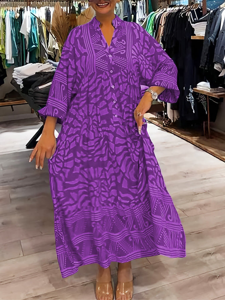 The Saffron Muse™ | Relaxed Boho Maxi