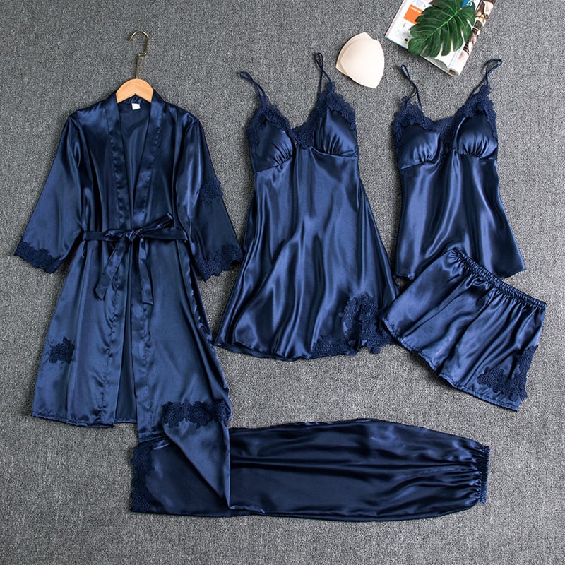 Scarlett Elegance™ | 5-Piece Loungewear Set