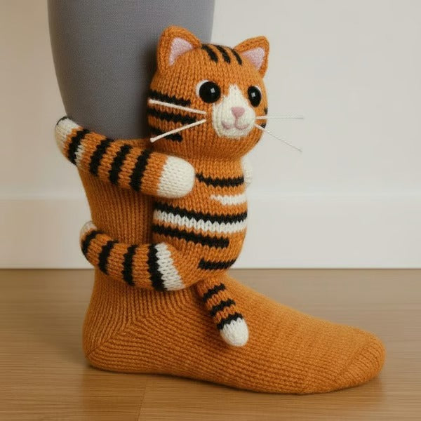 PawHugs™ | 3D Animal Home Socks