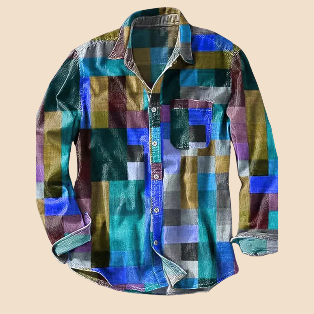 Remi™ | Vintage Patchwork Shirt