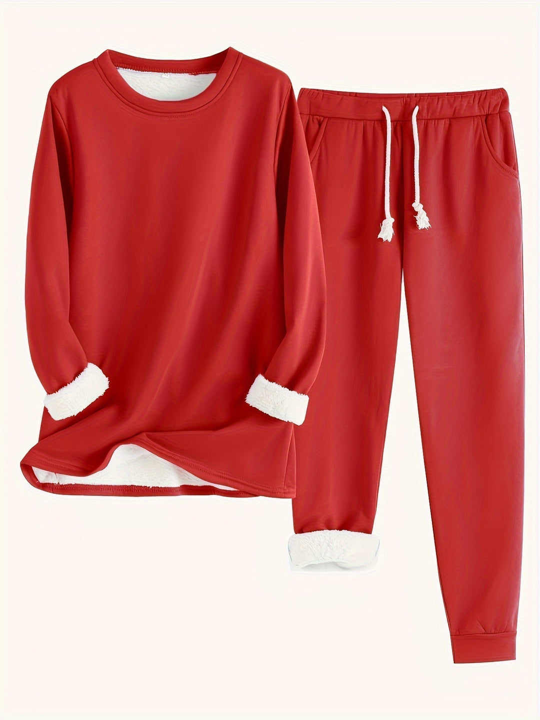 Karina Luxe™ | Fleece-Lined Loungewear Set