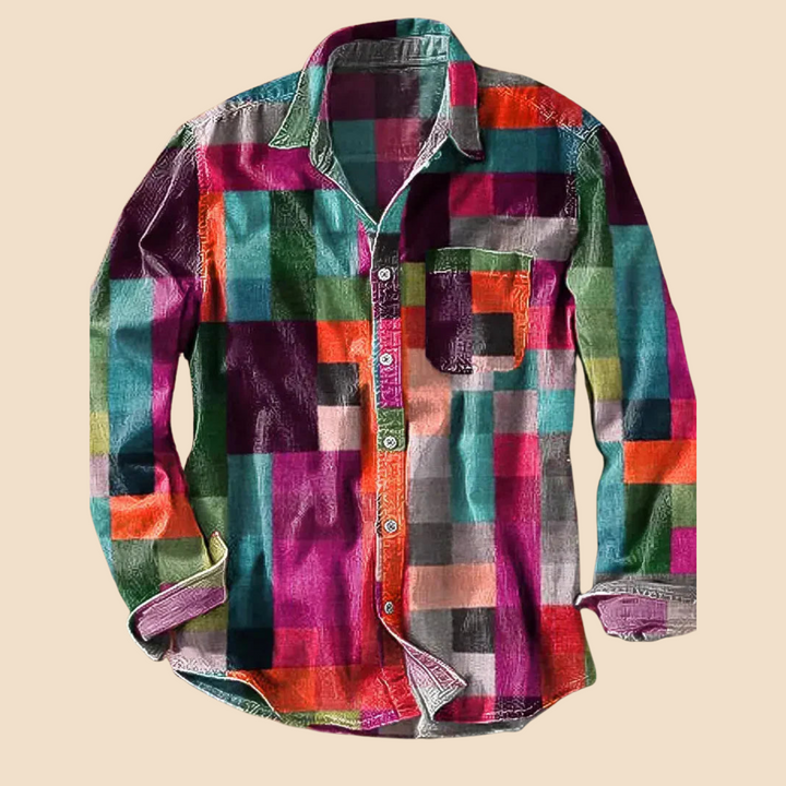 Remi™ | Vintage Patchwork Shirt