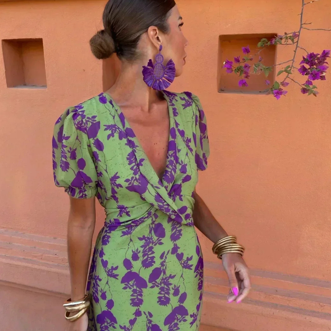 The Florence™ | Verdant Bloom Dress