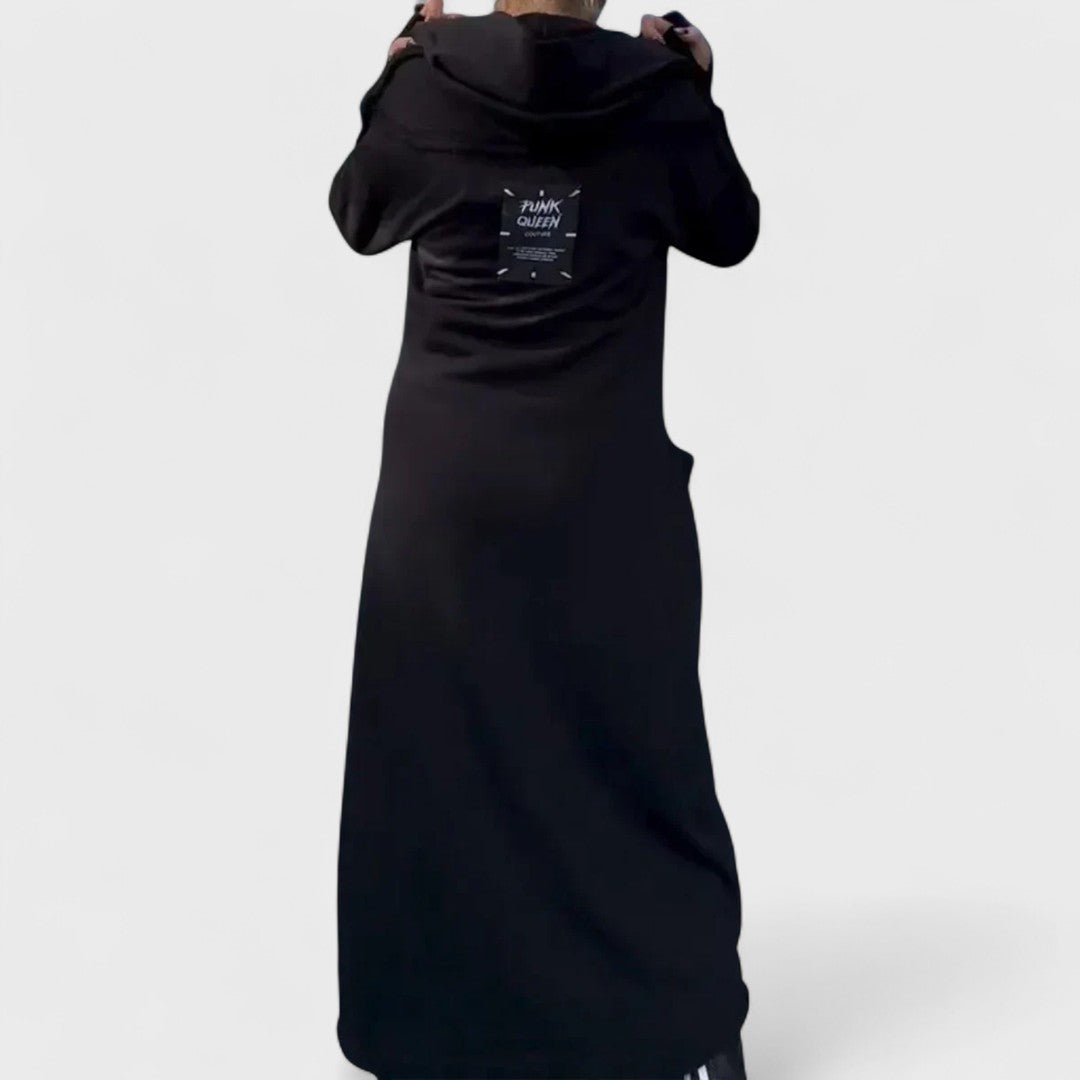 Maren Luxe™ | Long Zip Hooded Coat