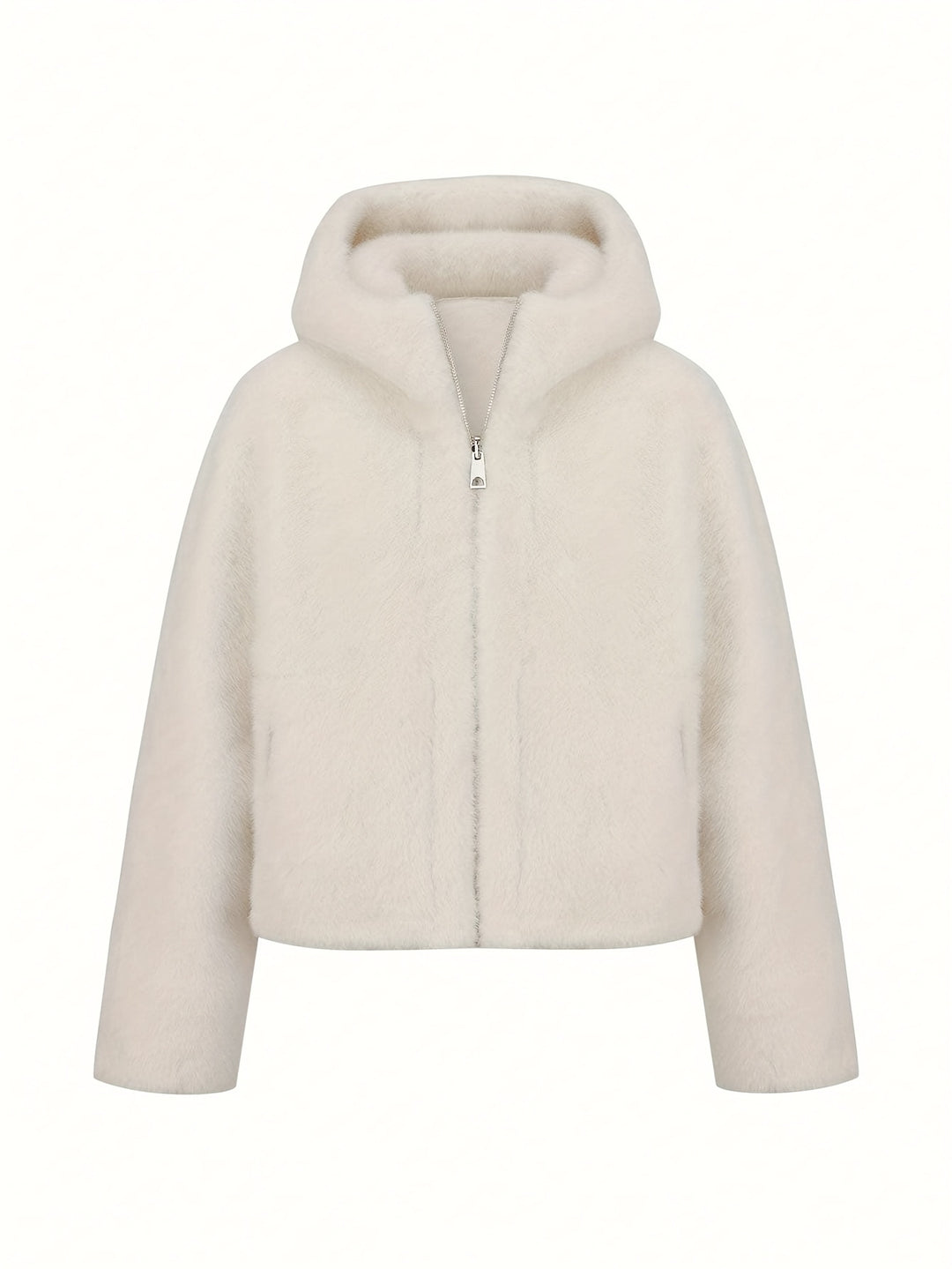 Serenelle™ | Reversible Fur Hooded Coat