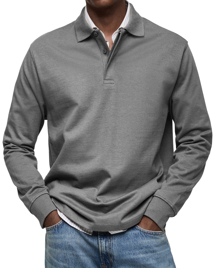 Cavendish™ | Timeless Long Sleeve Polo