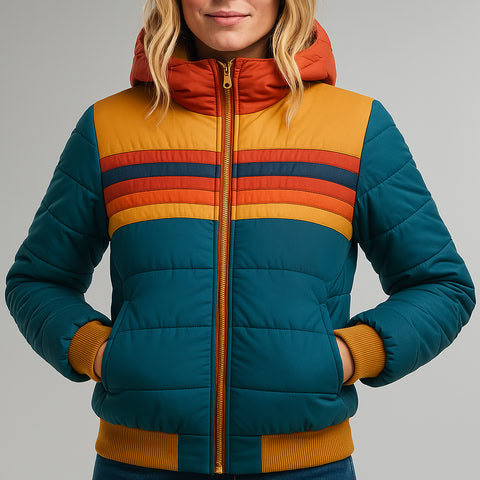 Elara™ | Multicolour Rain Coat