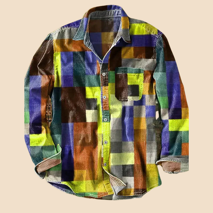 Remi™ | Vintage Patchwork Shirt