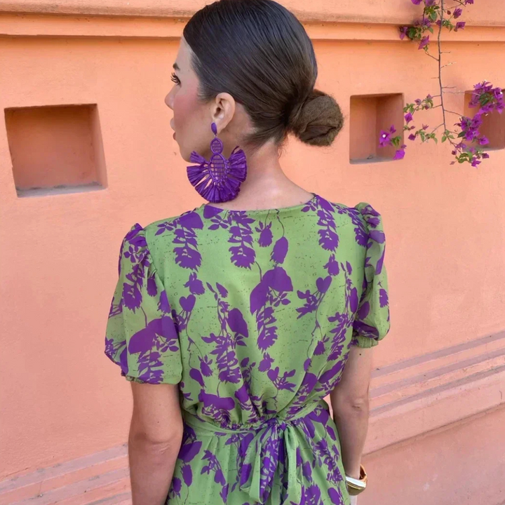 The Florence™ | Verdant Bloom Dress