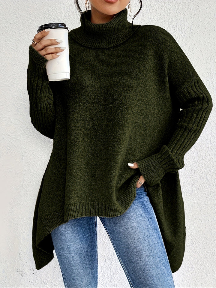 Lynora Luxe™ | Oversized Turtleneck Jumper