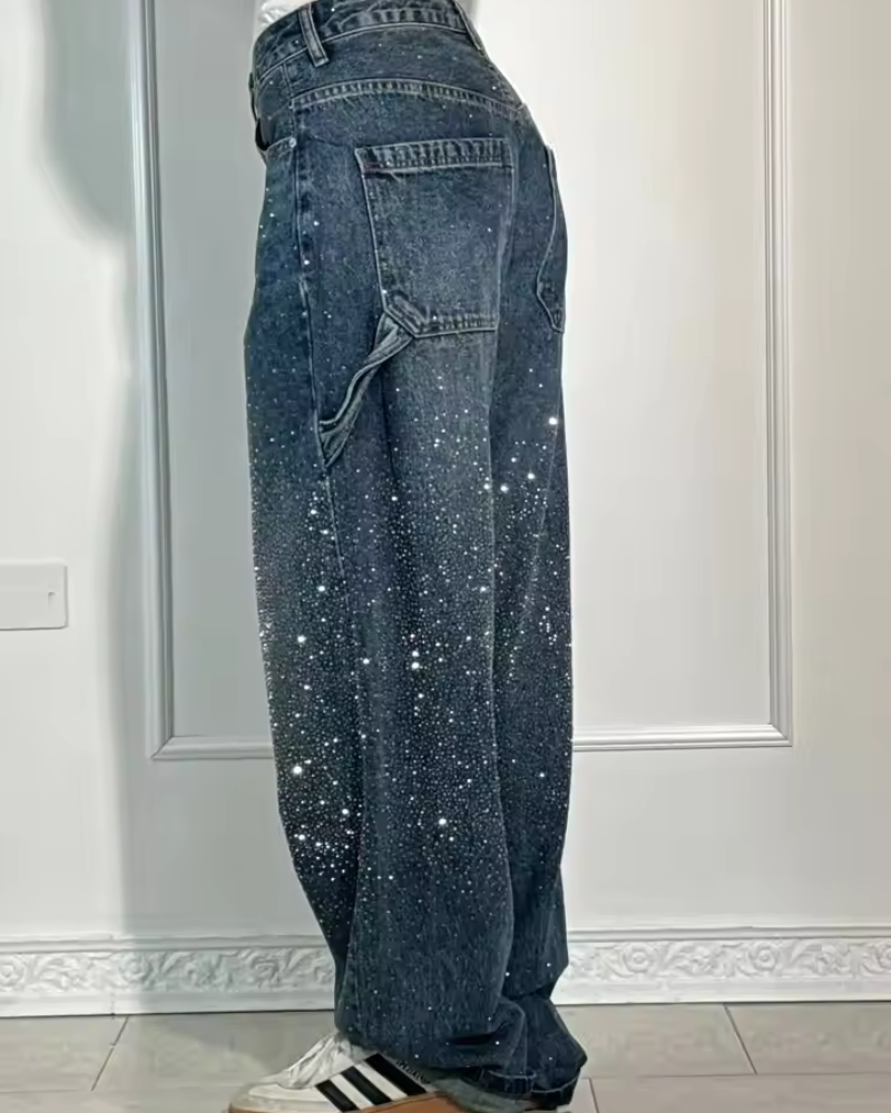 Celestine Luxe™ | Glitter-Fade Jeans