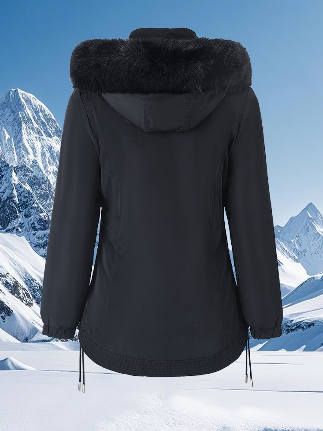 Lydia Luxe™ | Reversible Hooded Coat