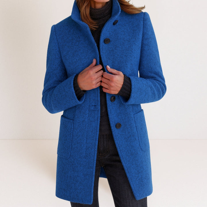 Charlotte Luxe™ | Refined Button-Up Coat
