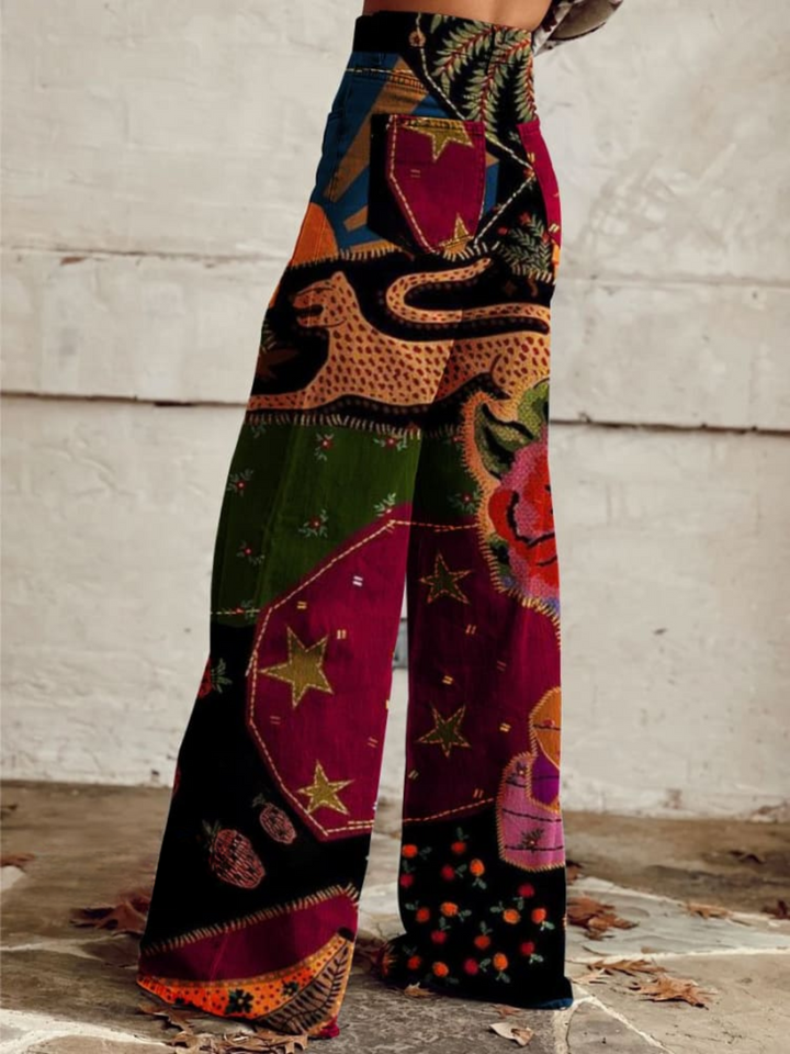 Eleanor Vintage Midnight™ | Garden Boho Pants