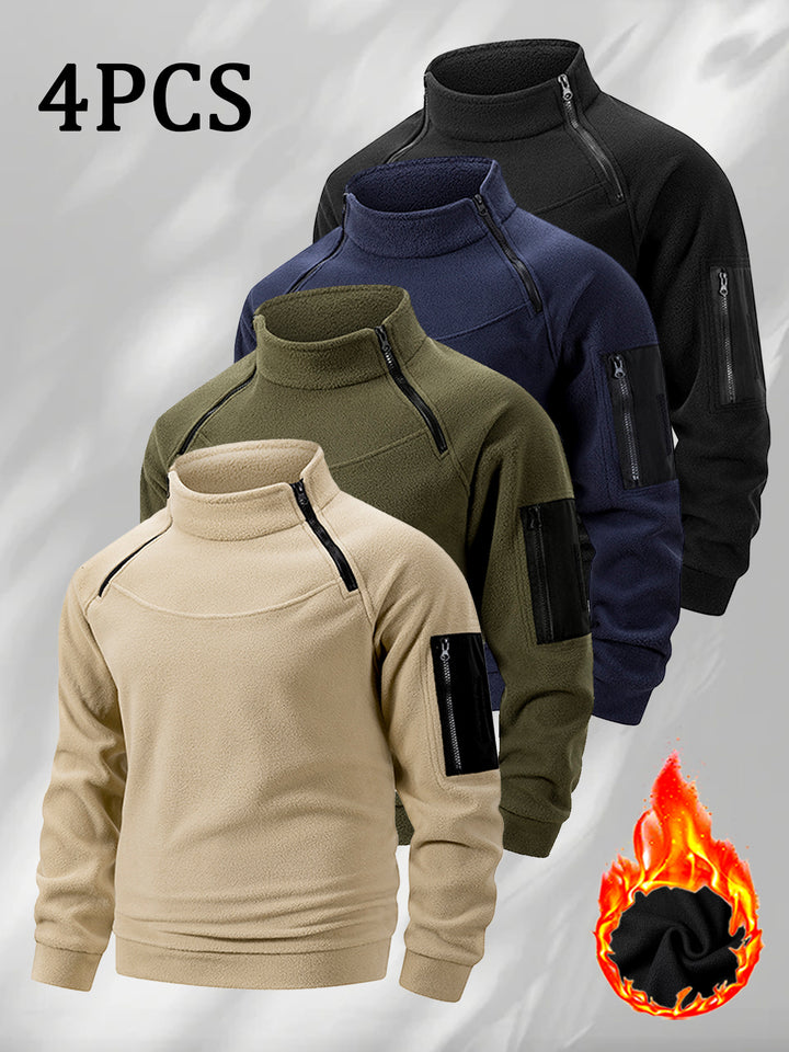 Arden™ | 4PCS Thermal Knit Quarter-Zip Set