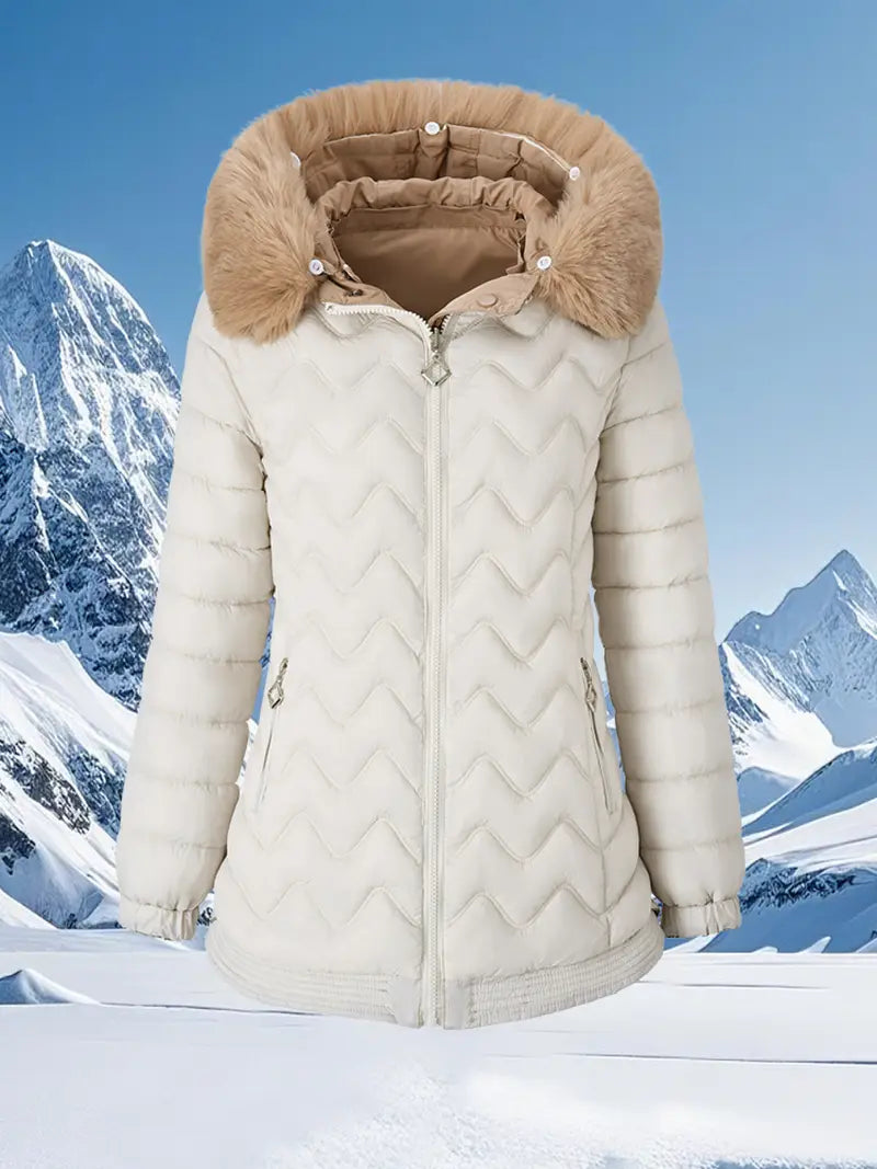 Lydia Luxe™ | Reversible Hooded Coat