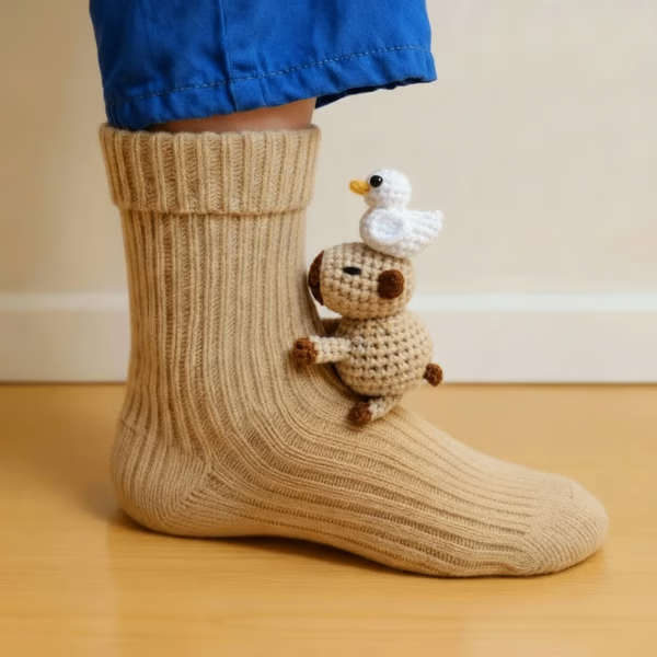 PawHugs™ | 3D Animal Home Socks