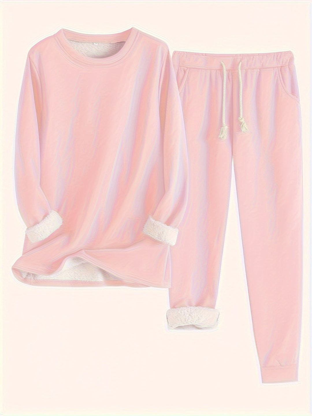 Karina Luxe™ | Fleece-Lined Loungewear Set