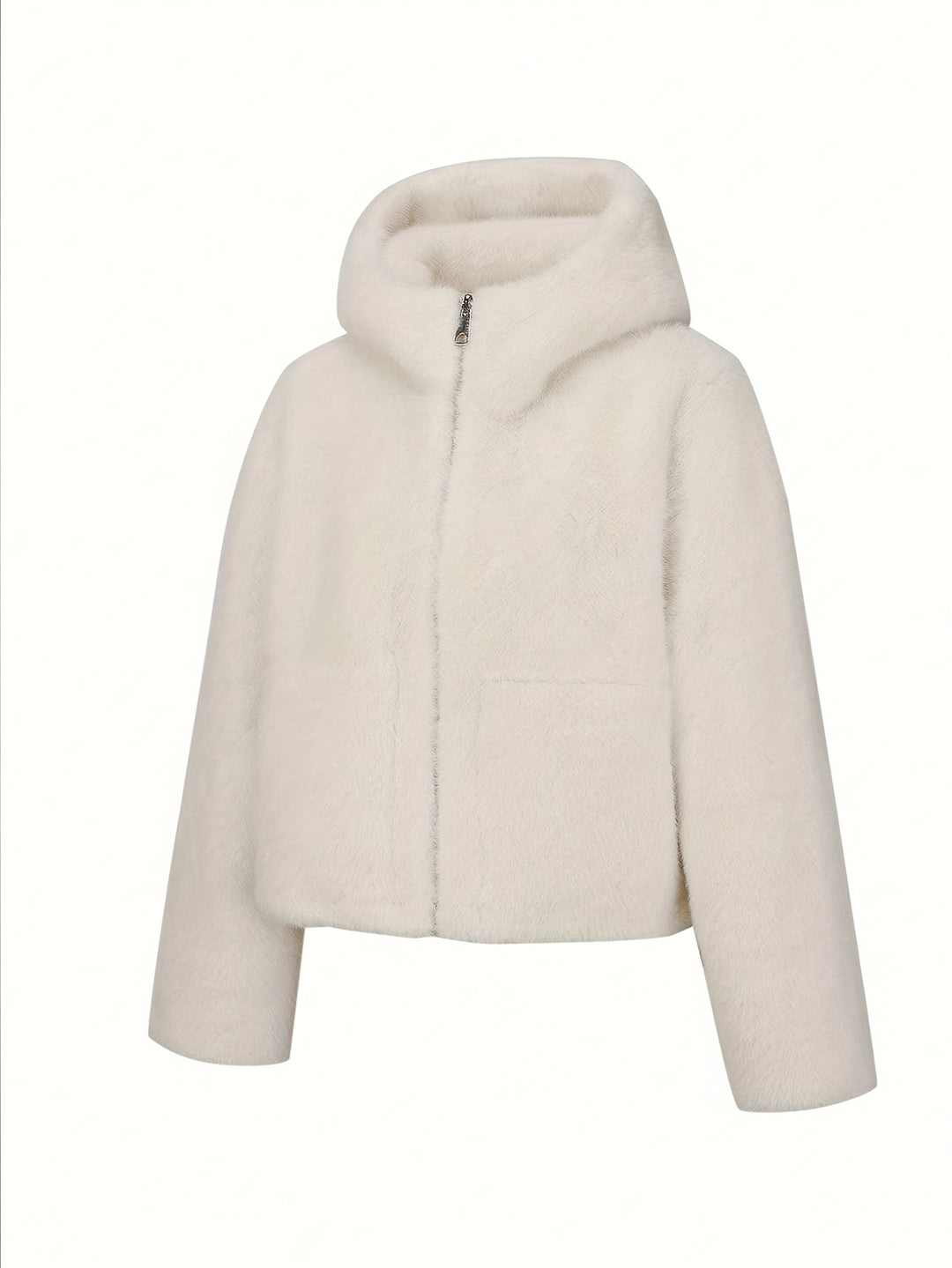 Serenelle™ | Reversible Fur Hooded Coat