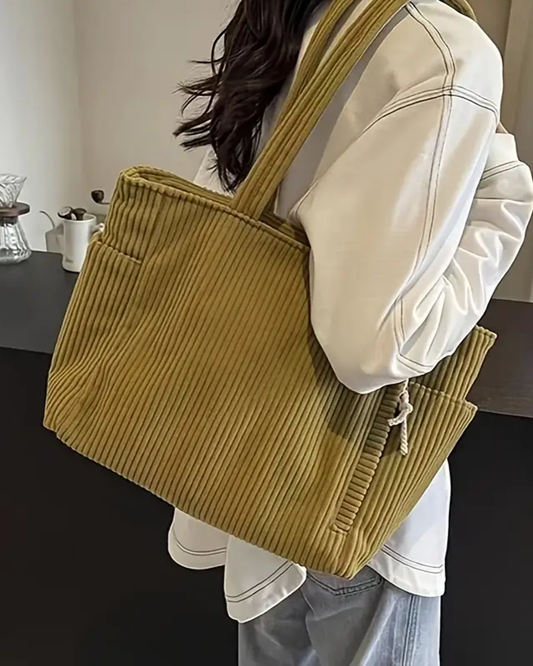 The Ivy™ | Ribbed Shopper