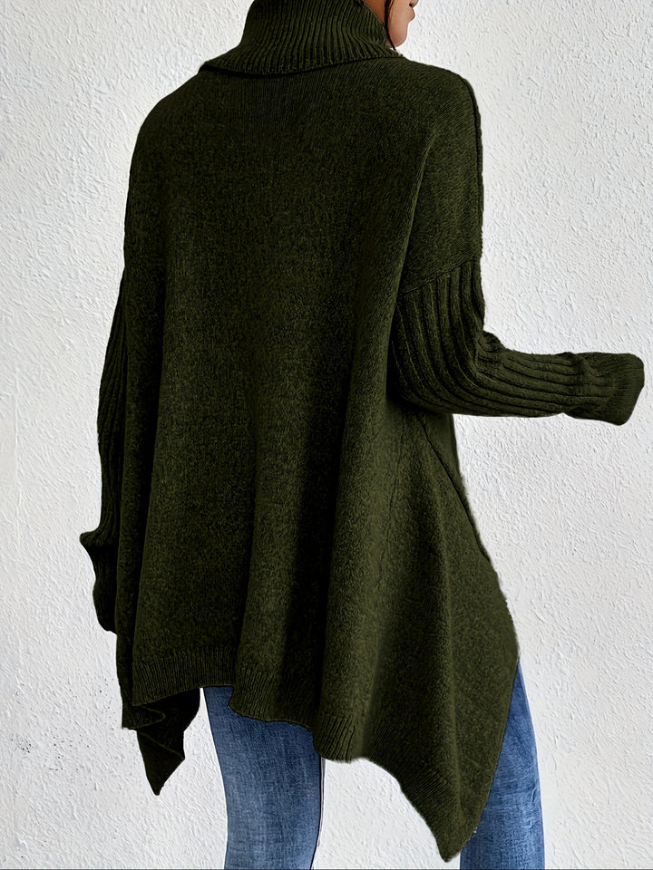 Lynora Luxe™ | Oversized Turtleneck Jumper