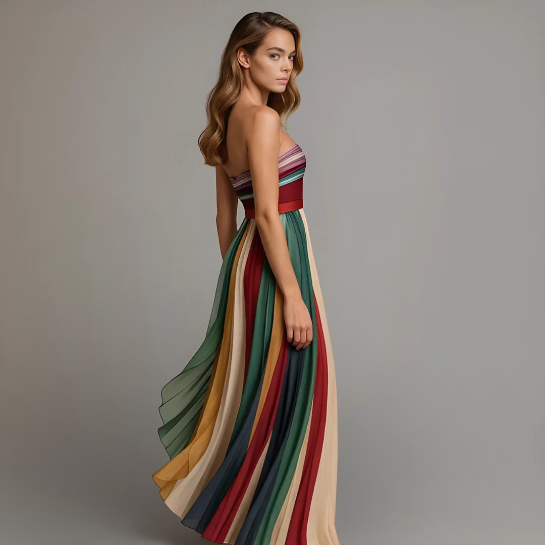Marseille™ | Multicolour Maxi Dress
