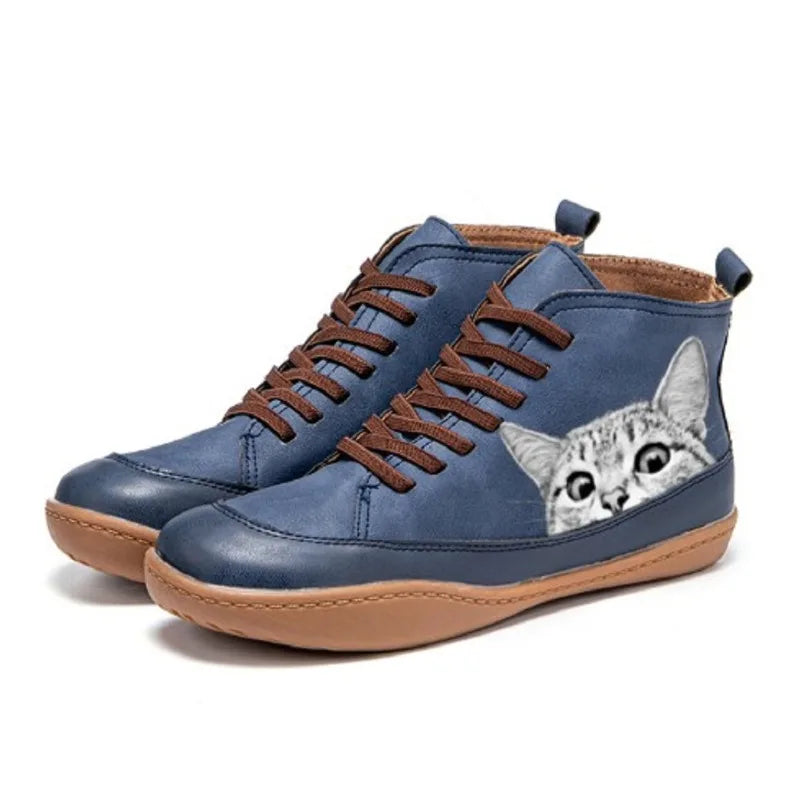 WhiskerPeek™ | Cat Lover Boots