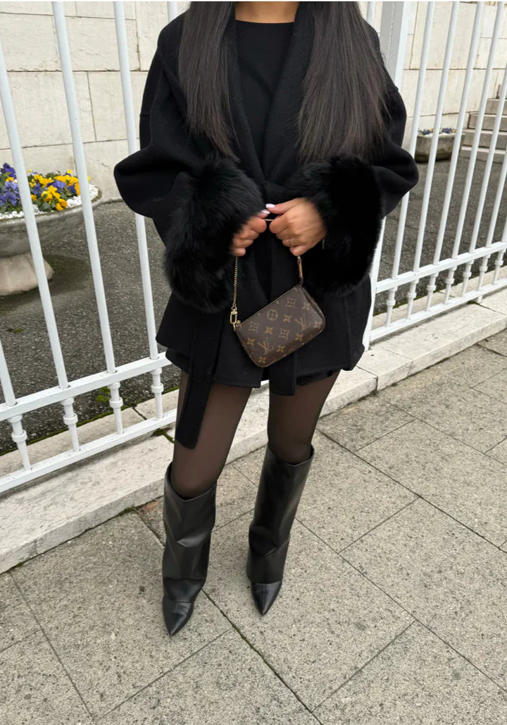 Belgravia™ | Refined Winter Belted Coat