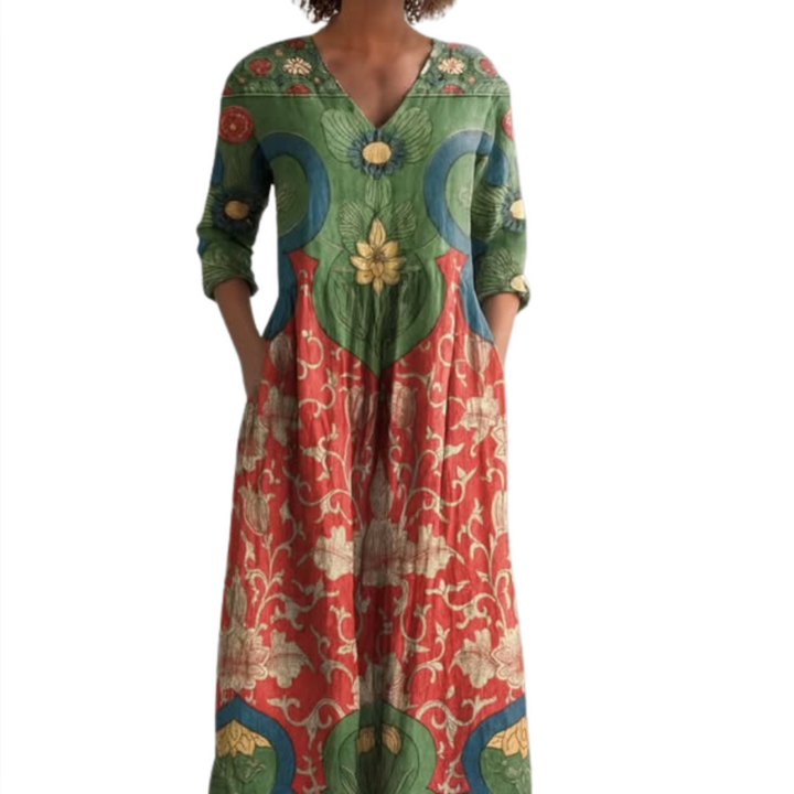 Sevilla Breeze™ | Boho Midi Dress