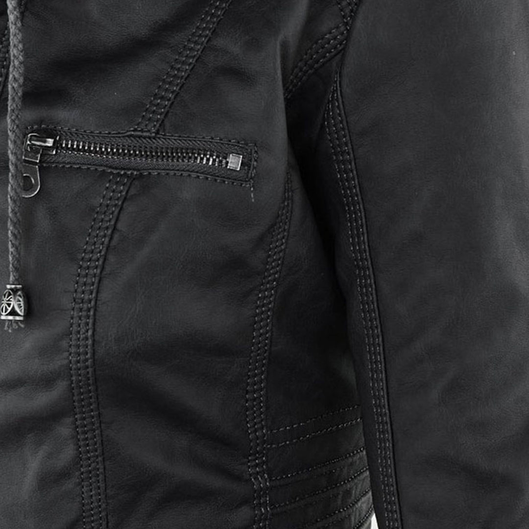 Marcelline™ | Classic Leather Jacket