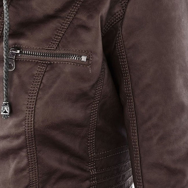 Marcelline™ | Classic Leather Jacket