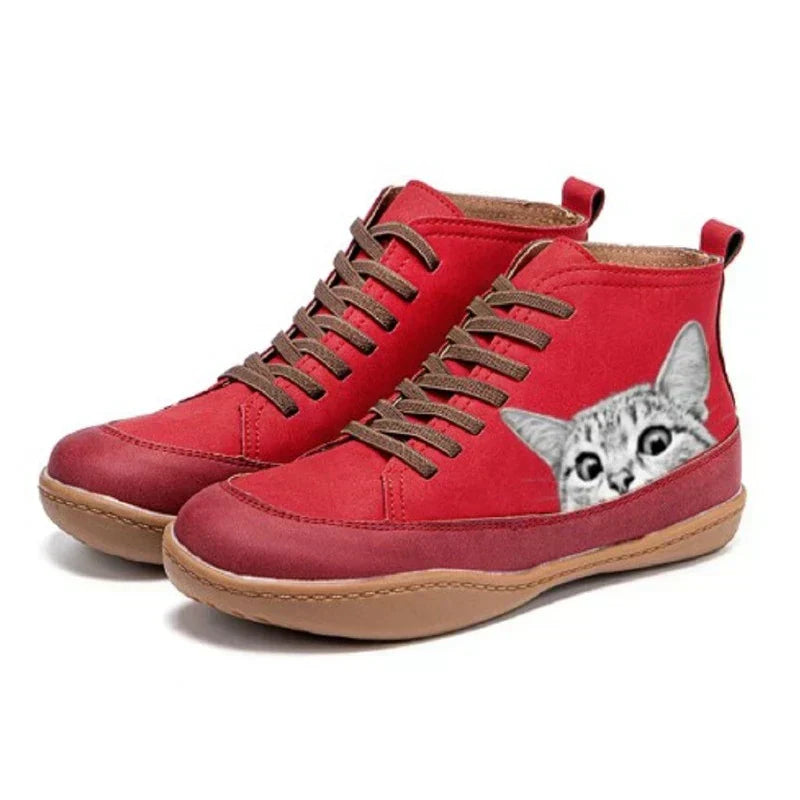 WhiskerPeek™ | Cat Lover Boots