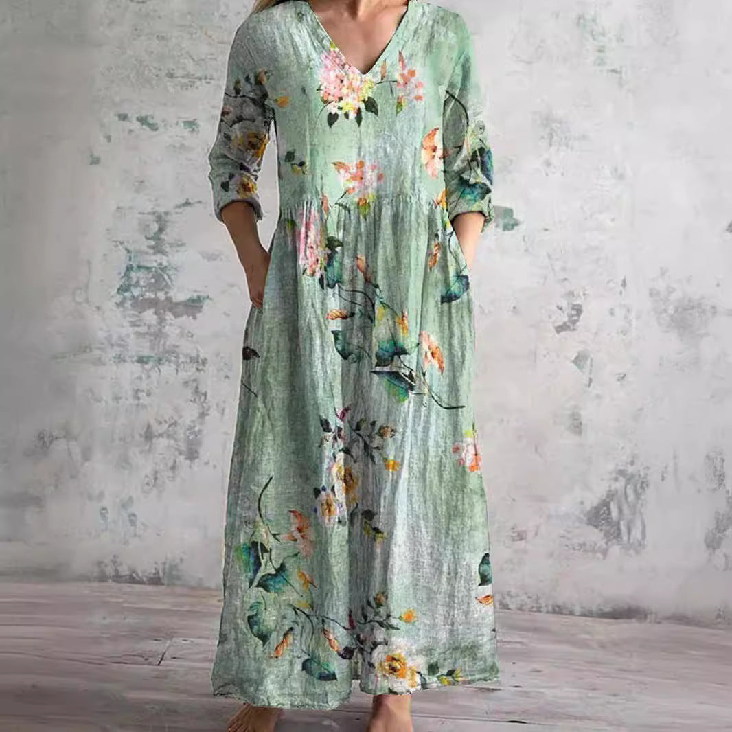 Willow Grace™ | Floral Summer Dress
