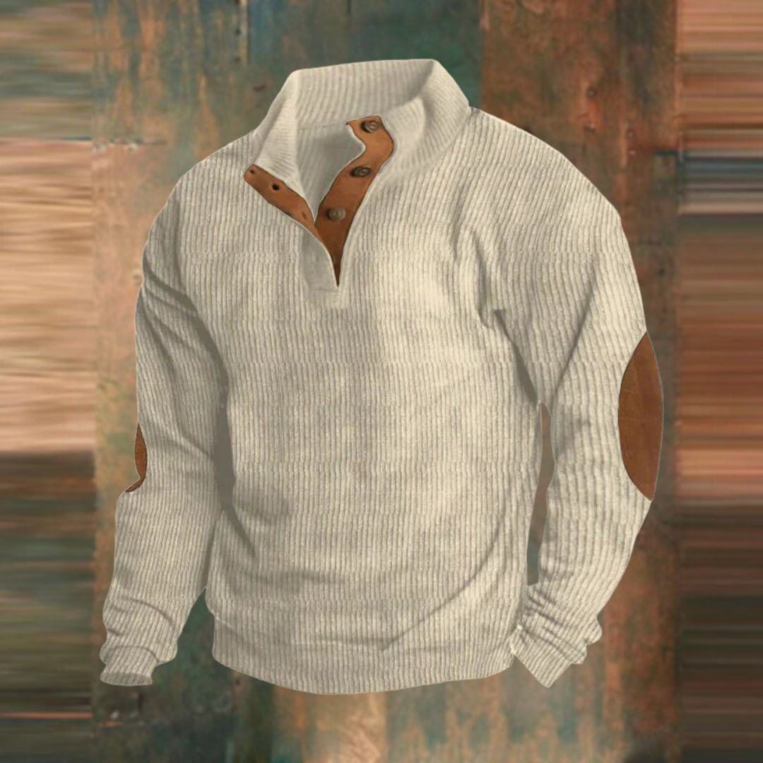 Clifton™ | Retro Button Sweater
