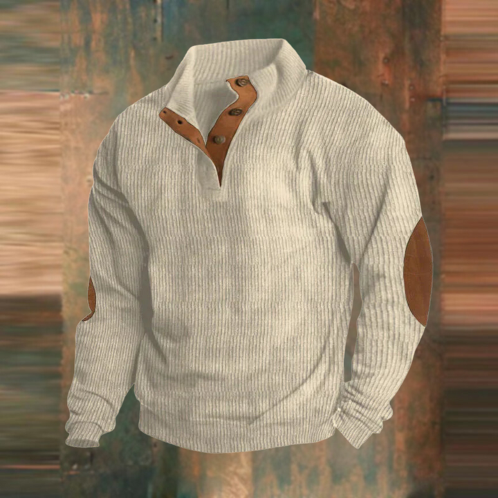 Clifton™ | Retro Button Sweater