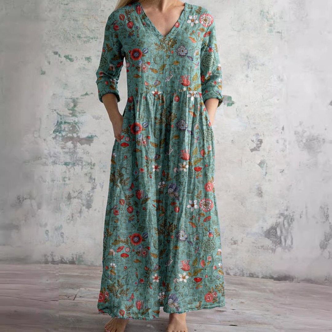 Willow Grace™ | Floral Summer Dress